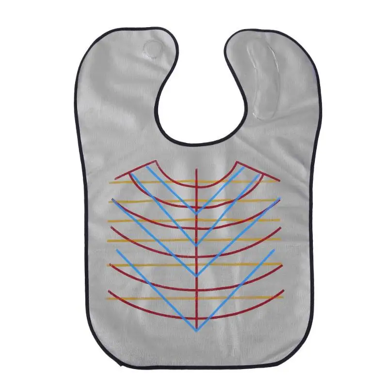 Детский слюнявчик для стрижки волос накидка моделирование бороды накидка для салона, парикмахерской водонепроницаемый - Цвет: 04
