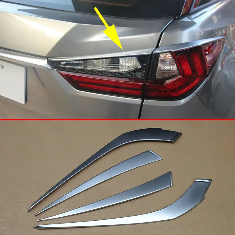 Хромированный задний фонарь для Lexus RX200t RX350 RX450h 2016 2017 2018 2019|Хромирование| |