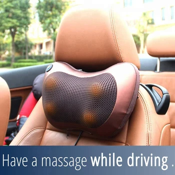 

Multifunctional cervical spine leg and waist electric massager instrument car home massage pillow