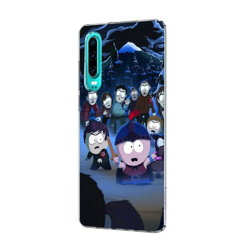 Чехол для телефона из ТПУ для huawei P30 P20 P10 P8 P9 Lite Pro P Smart Z Plus, чехол с аниме Southpark