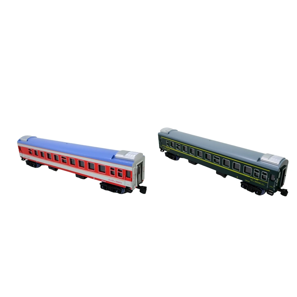 2pc 1:87 HO Scale Model Train Toy China Series Plastic Diesel Retro Toy Kids