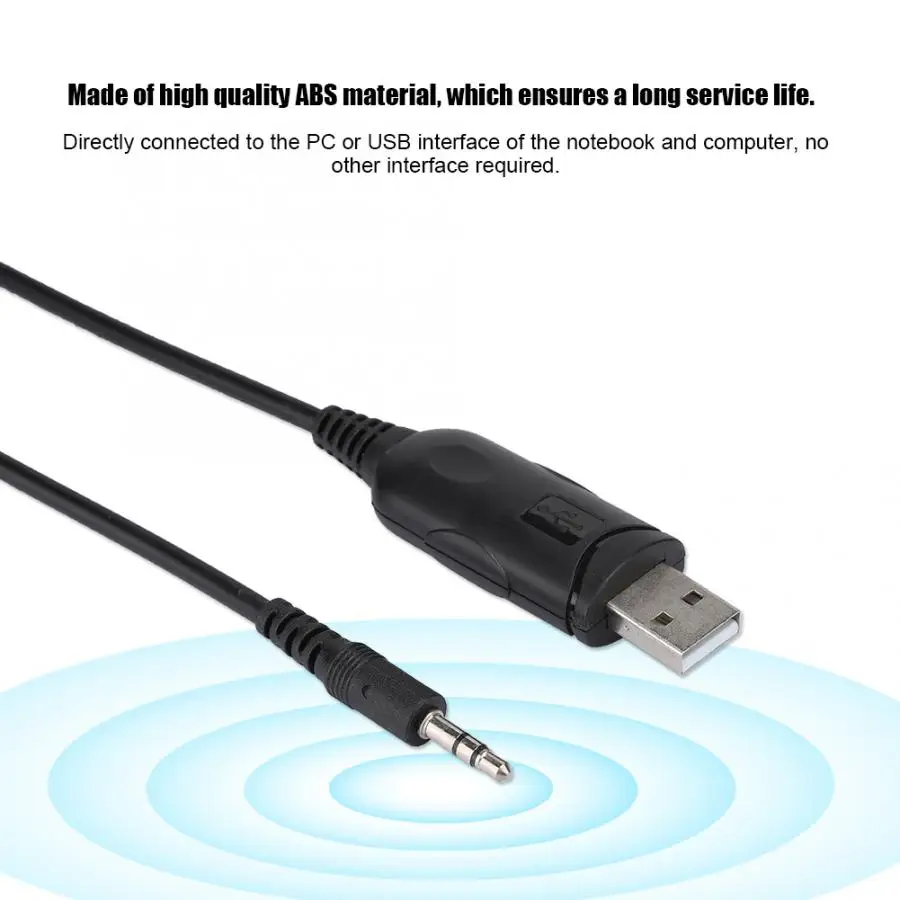 Walkie Talkie USB программный кабель для QYT KT8900 Радио радиостанция рация USB программный кабель