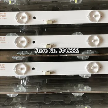 

6pcs LED Backlight strip GC275D06-ZC14F-03 303GC275031 GC275D06-ZC21F-03 303GC275031 for 28PHF2056/T3 1pcs=6led