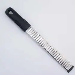 Compact Stainless Steel Multi-Purpose Grater and Zester with Peeler (As show)