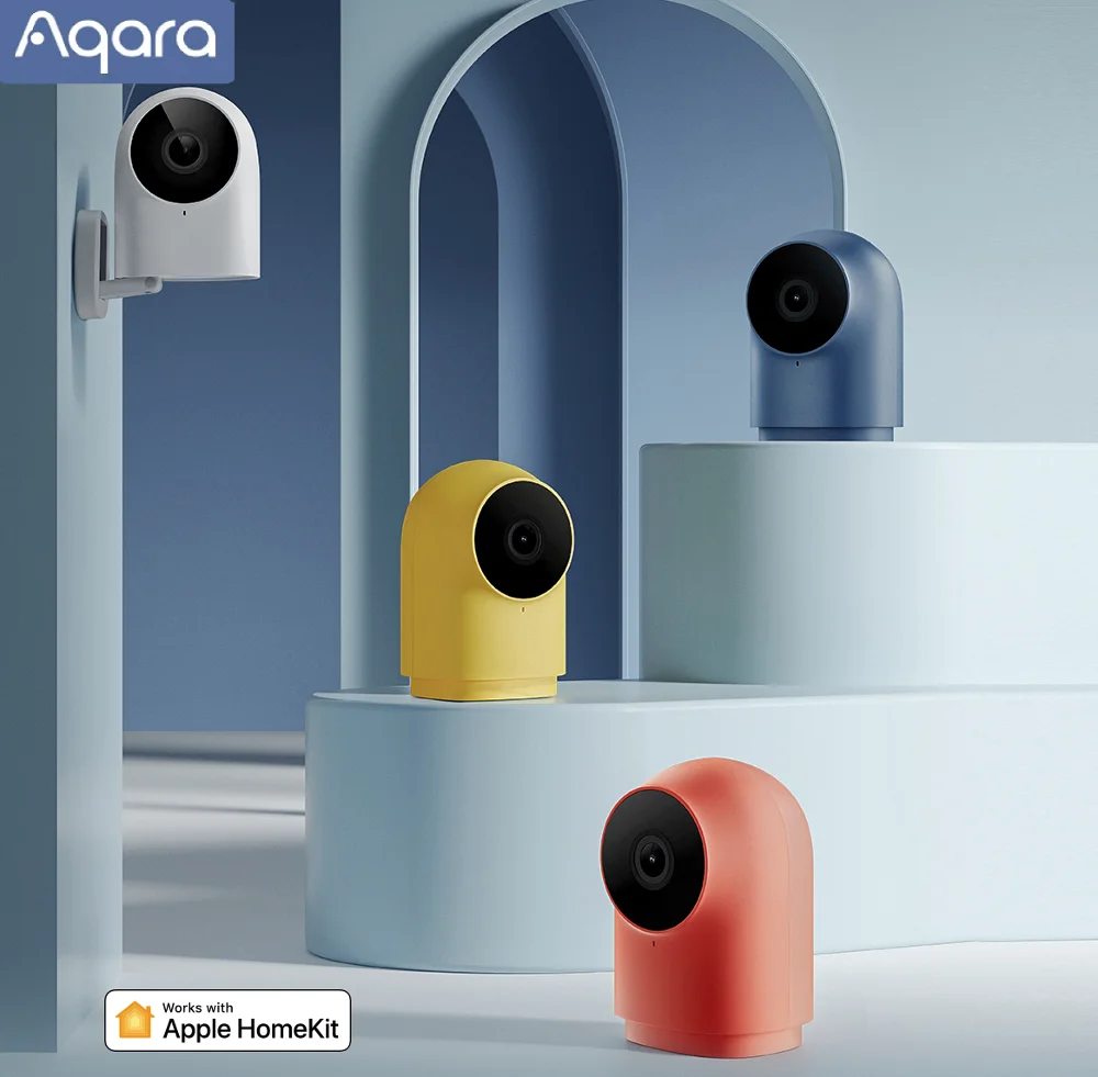 Умная камера видеонаблюдения Xiaomi Aqara G2H 1080P ночное видение шлюз версия Zigbee Wi-Fi