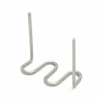 

Hot Welding Staple Silver Set S Style For Car Bumper Repair Tool Equipment