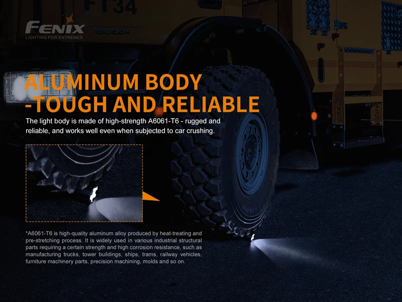 Fenix TK22 UE Portable Tactical Flashlight (5)