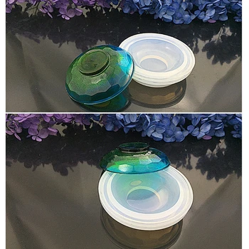 

Silicone Pendant Mold Dish Making Jewelry Resin Necklace Mould Craft DIY Tool Dried Flower Resin Decorative DIY Hand Crafts