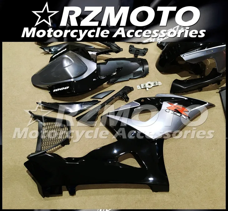 ABS мотоцикл обтекатель комплект для SUZUKI GSXR1000 K5 2005-06 год кузов литья под давлением Магазин № 1053