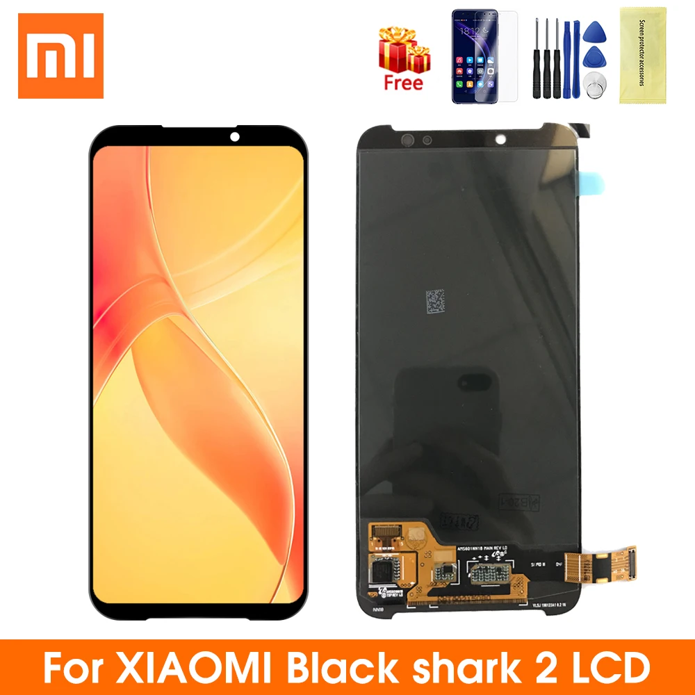 

Original 6.39'' LCD For Xiaomi Black Shark 2 Touch Screen Digitizer Assembly For BlackShark 2 Display SKW-H0, SKW-A0 Replacement
