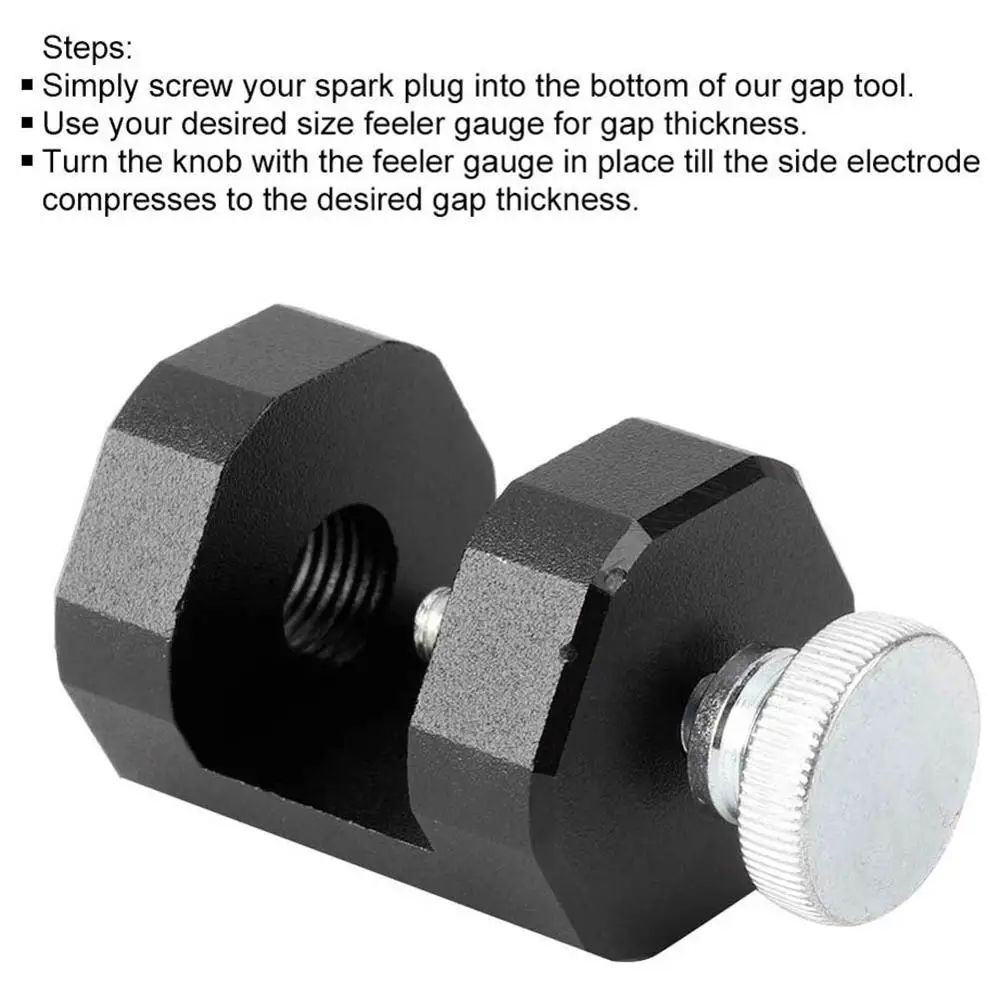 Инструмент зазора свечи зажигания двигателя из алюминиевого сплава 10/12/ 14 мм