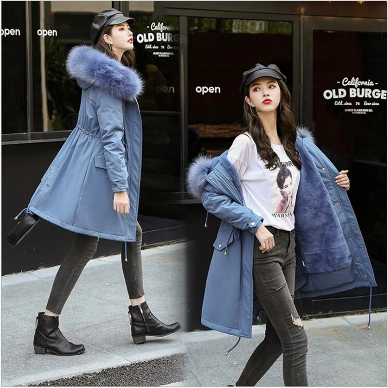 

2019 New Women Long Jacket Winter Warm Velvet Thicken Faux Fur Coats Parka Female Solid Big Pocket Jacket Manteau Femme Hiver379