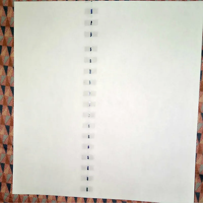 90g A4 Cotton Hemp Security Paper Silver Safety Thread Security Paper Report Qualified Ticket Office Contract Printing