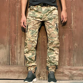 Mege Brand Tactical Jogger Pants Men streetwear US Army Military Camouflage Cargo Pants Work Trousers Urban Casual Pants 1