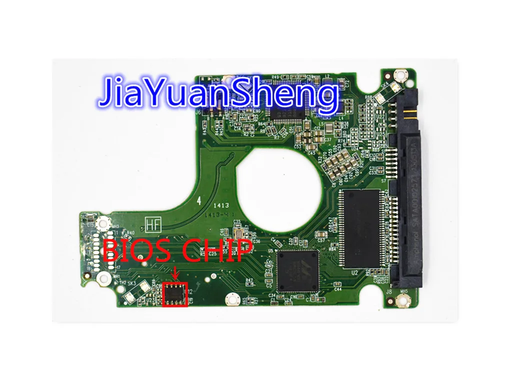 

Western Digital hard disk circuit board / 2060-771949-000 REV P1 Change to SATA / WD5000LPVX , WD5000LMVW