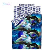 КПБ Delicatex1.5 хлопок "Как приручить дракона"(70х70) рис. 16125-2/16126-1 Фурии