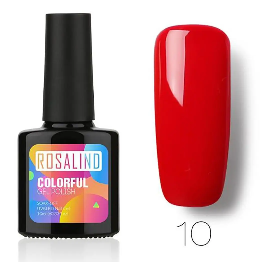 color 10 Длинный прочный ноготь лак Светодиодный УФ лак 10 мл Китай гель для ногтей маникюр Повседневный, вечерние, инструменты для свиданий - Цвет: color 10