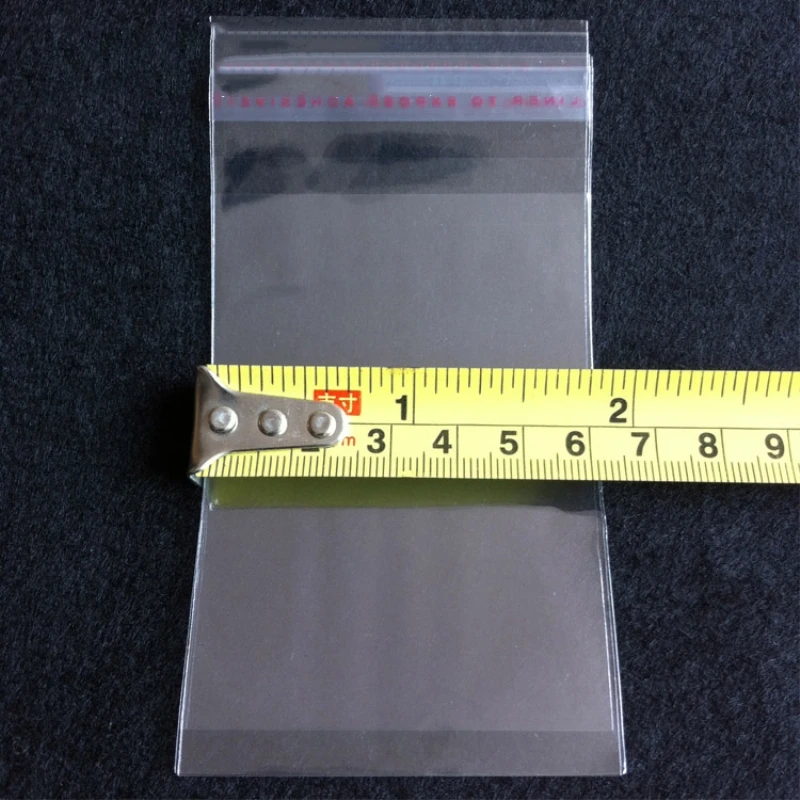 4 3/4 x 6 1/2 Self Seal Clear Cellophane Bags