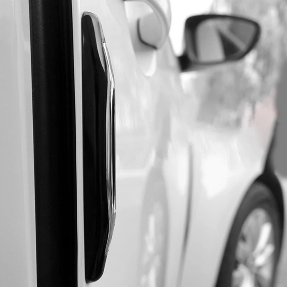 4 шт. Edge Guard автомобильные аксессуары ПВХ водоотталкивающая наклейка анти столкновения полосы двери протектор Декоративные Зеркало заднего вида Универсальный