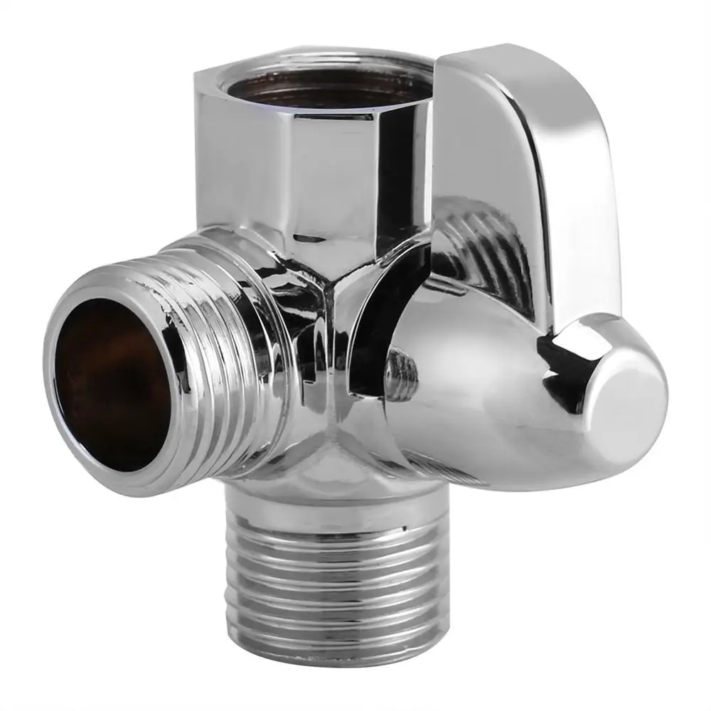 3-сторонний выход переключателем разъем G1/" т Форма адаптер-разветвитель раковина клапаны для душа настенный туалет биде кран клапана