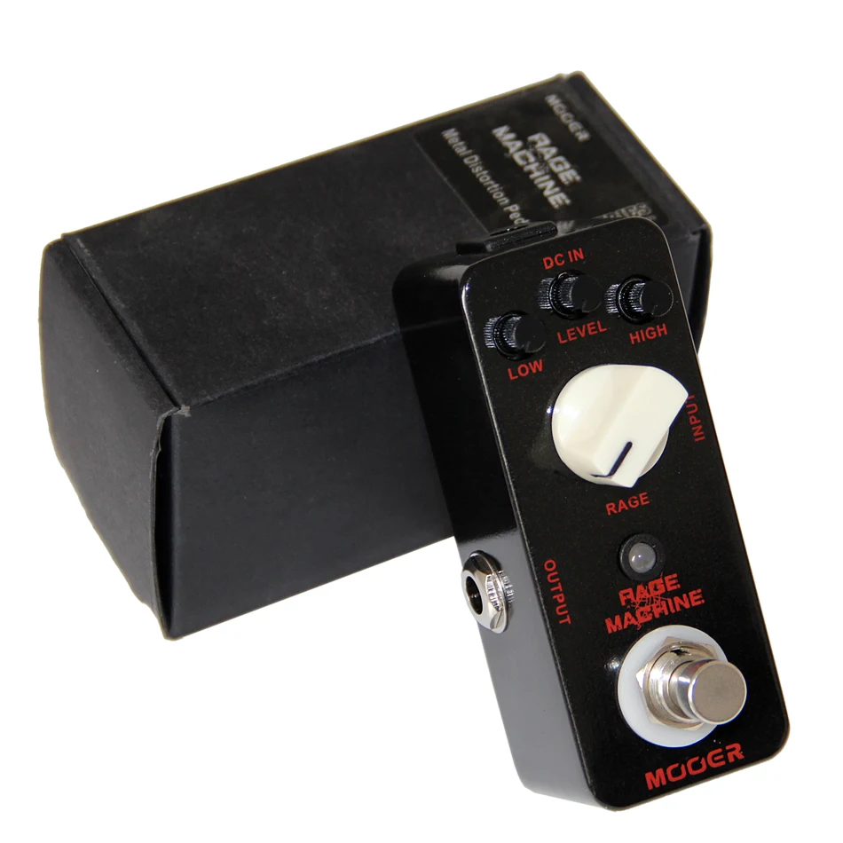 Mooer-Rage-Machine-Metal-Pedal-True-bypass-Wide-variety-of-heavy-metal-style-distortion-tones-Guitar(5)
