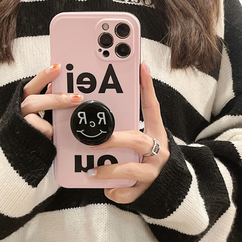 Корейский Забавный Милый мультяшный чехол для iPhone 11 12 13 Pro Xs Max X Xr 7 8 Plus чехлы
