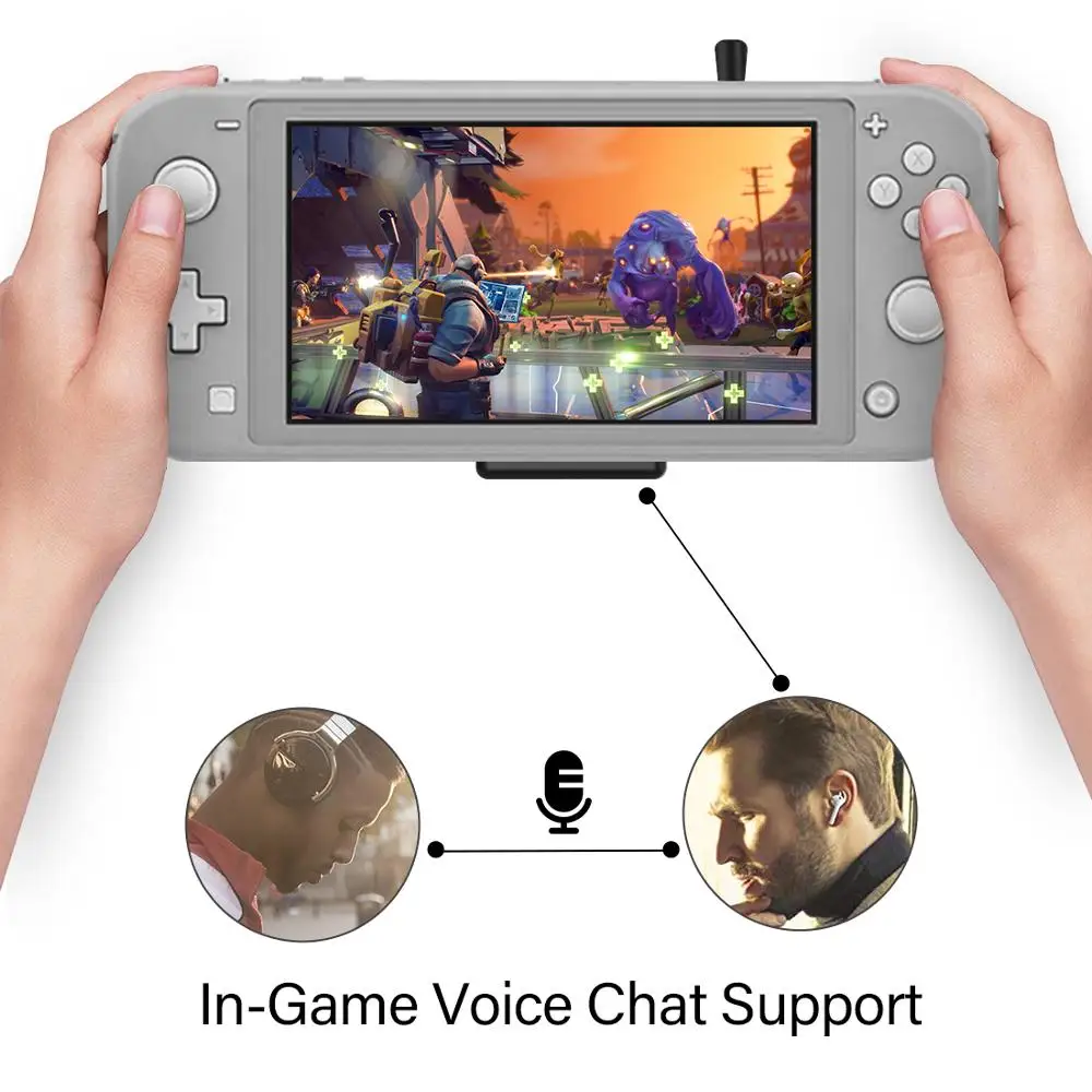 Фото Аудио передатчик Gulikit Route Air Pro, Bluetooth, с микрофоном, для PS5 Nintendo Switch & Switch Lite NS OLED PS4 PC №3