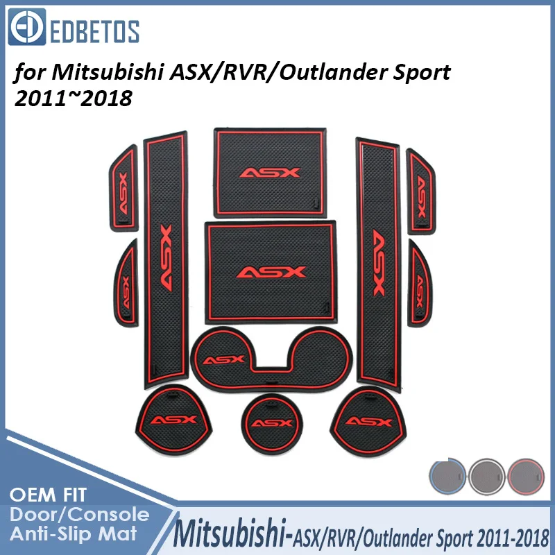 Автомобильный гаджет для Mitsubishi ASX 2011 2012 2013 RVR Outlander спортивные аксессуары гелевая накладка резиновые ворота