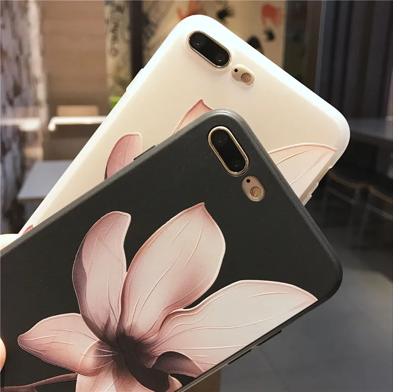 Ricestate 3D Relief Flower Cover Case For Huawei Nova 2i 3 3i P10 lite P20 P30 Pro Honor 8 9 Mate 10 20 Lite silicone soft Case