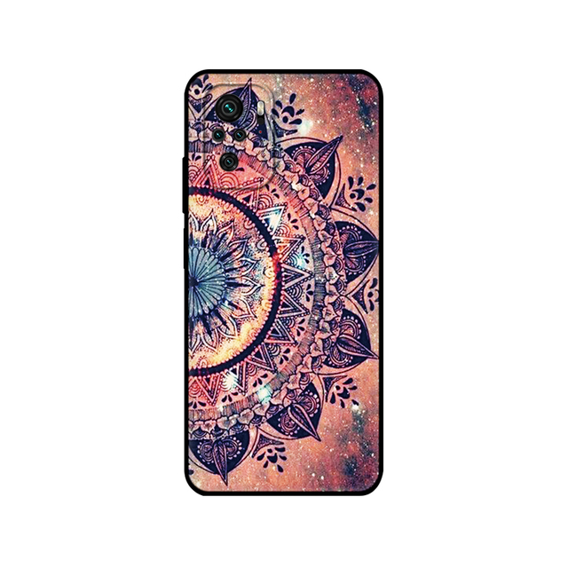 Xiaomi Redmi Note 10 Case 4G 5G Back cover For Redmi Note 10 Pro Phone Cover on Redmi Note 10S bumper silicon black tpu case