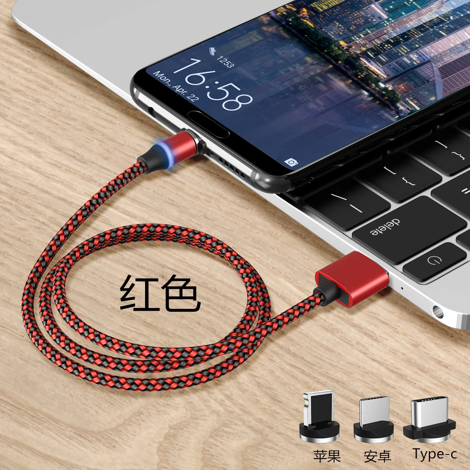 Bozhu Магнитный зарядный Micro USB кабель для iPhone samsung Xiaomi Мобильный телефон QC3.0 быстрое магнитное зарядное устройство usb type C кабель провода