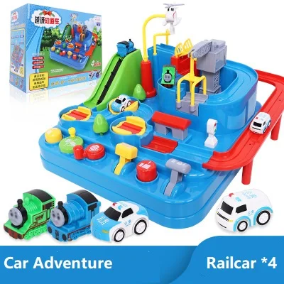 Children's Small Train Suit, Rail Car, Great Adventure, Educational Toys, 6 Boys, 3 Years Old