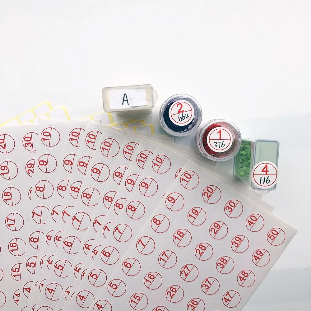 5-10-15-Sheets-Diamond-Classification-Storage-Distinguish-Label-Stickers-Diamond-Painting-accessories-Tool-box-Sticker (2)