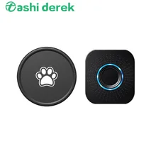 Sonnette à bouton tactile pour animal de compagnie, CZ5 688, étanche IP65, transmission sans fil, fréquence 10dbm