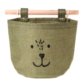 

Cute Animal Hanging Bag Kitchen Bathroom Sundries Storage Pockets Hang Pouch P31E