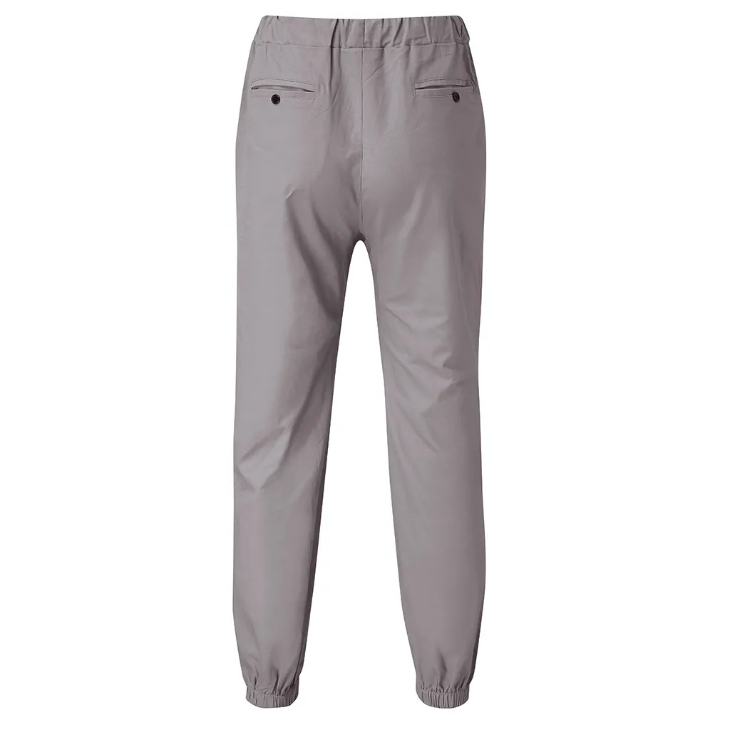 Feitong pantalon homme спортивные брюки мужские повседневные Черные Фитнес Бодибилдинг Карманы Кожа полная длина спортивные брюки