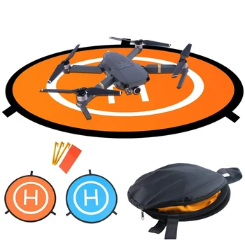 

30 inch Outdoor Drone Apron Universal Portable Folding Aircraft Coordinate Version Remote Control Aircraft Landing Pad Waterproo