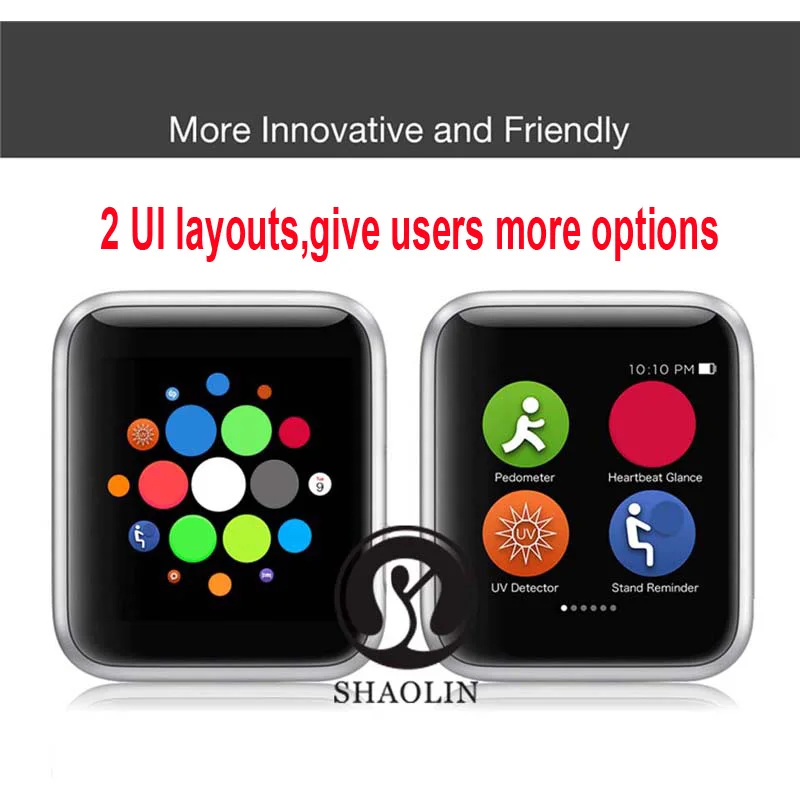 US $62.21 44mm Smart Watch Series 4 Clock Sync Notifier Support Connectivity for Apple Watch Series 5 iphone 8 X Android Phone Smartwatch