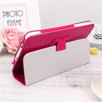 

Folding Folio Case For 7 Inch Tab Android Tablet PC for 706 6577 funda Tablet Universal 7 Leather Case Stand Cover for ebook A4