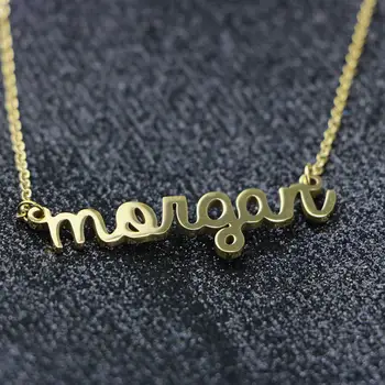 

Simple Fashion Gold Color Chains Necklace For Women Men Special Custom Choker Necklace Jewelry