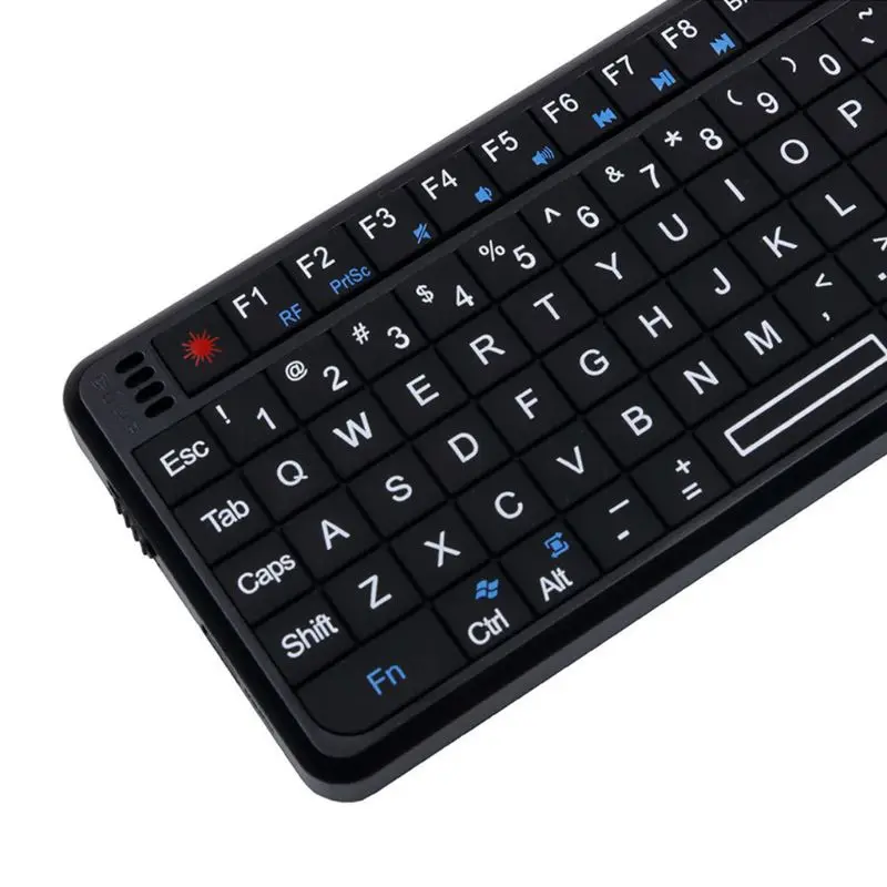 A8 2 4G Mini Wireless Keyboard with Handheld Touchpad for PC Smart TV Projector D08B 5