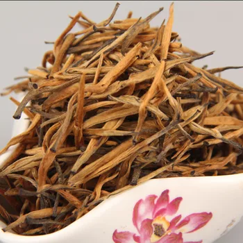 

2020 Yunan Black Tea Dianhong Big Golden Needle Single Bud Black Tea High Quality Chinese Tea