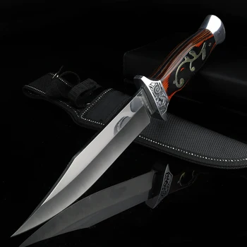 

Outdoor short knife wild hunting survival knife multifunctional knife camping EDC equipment straight knife