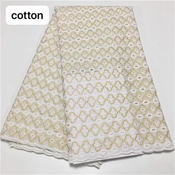 

STILL FLY dubai fabric swiss voile laces fabrics high quality 100%cotton dry lace fabric 5yards/lot