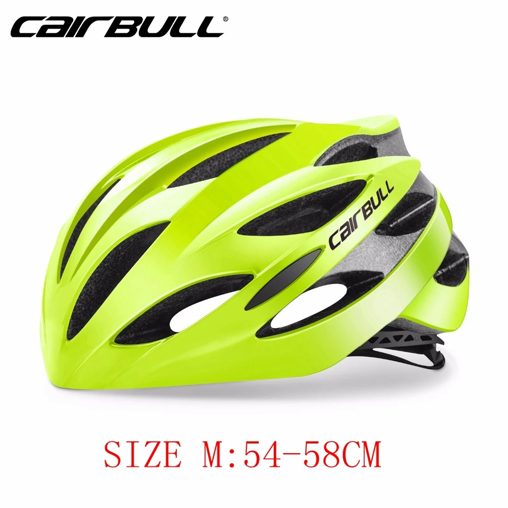 green size M Outdoor Ultralight Bicycle Helmets Multi Color Men Women Bicycle Helmet Protective Mountain Road Bike Riding Cycling Helmets - Color: green size M