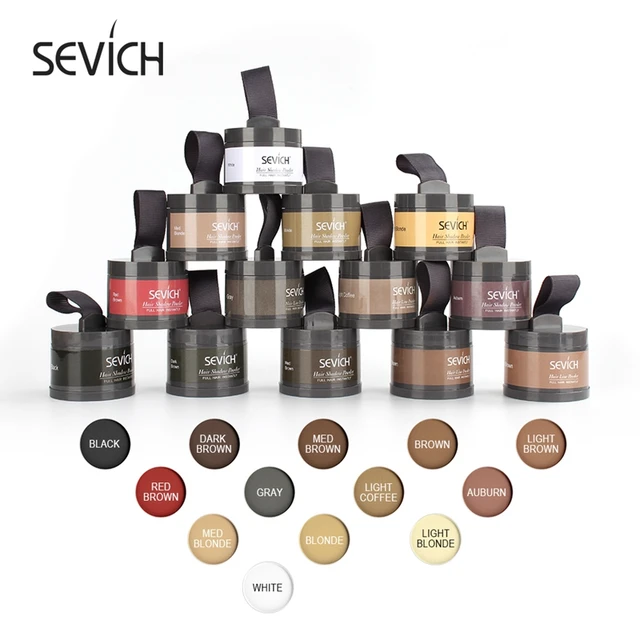 Sevich 12 Color Hairline Powder Hairline Shadow Cover Up Fill In Thinning Hair Unisex Hairline Shadow