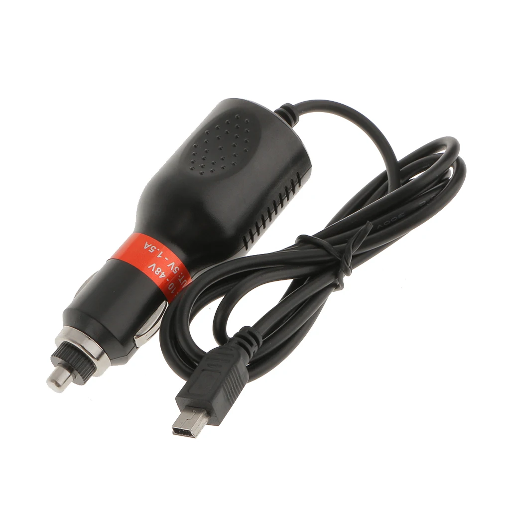 12V-40V 1.5A Car Truck Power Charger Adapter Cord Cable 1.2m For Garmin GPS