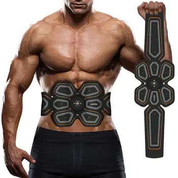 

Abdominal Muscle Stimulator Trainer EMS Abs Fitness Training Gear Muscles Electrostimulator Toner Exercise waist massager