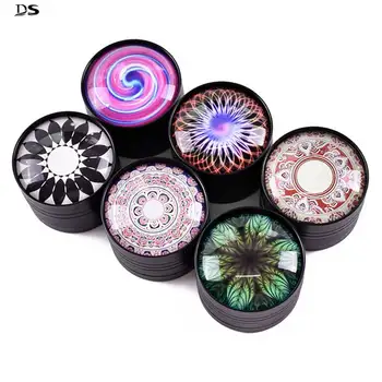 

30mm 40mm 3 Layers mini 3D small sizes design funny new novelty unique display pocket portable herb smoking weed tobacco grinder
