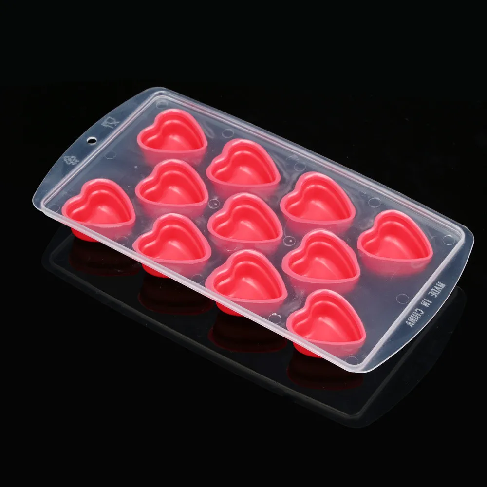 Fruit shape silicone ice cube jelly DIY mold tray pudding kitchen ice mold party wholesale purchasing#3A14